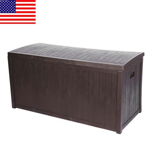 Large deck box lockable - deck,