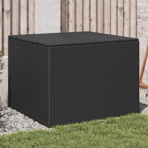 Garden storage box black - black, 76.9